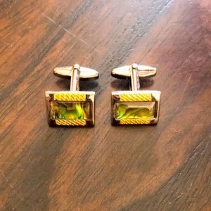 Good/Green/charcoal Styled Cufflinks